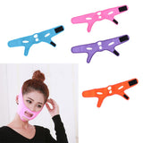 Maxbell Elastic Face Chin Shaper Strap Belt V Line Facial Neck Lifting Tool Pink