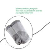 Maxbell 1Pair Bamboo Fabric Knee Compression Sleeves Elastic Knee Support Braces L