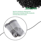 Maxbell 1Pair Bamboo Fabric Knee Compression Sleeves Elastic Knee Support Braces L