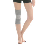 Maxbell 1Pair Bamboo Fabric Knee Compression Sleeves Elastic Knee Support Braces L