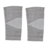 Maxbell 1Pair Bamboo Fabric Knee Compression Sleeves Elastic Knee Support Braces L
