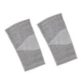 Maxbell 1Pair Bamboo Fabric Knee Compression Sleeves Elastic Knee Support Braces L