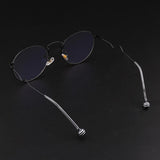 Max Women Girls Fashion Stainless Steel Glasses Eyewears Frame Black