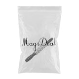 Max 6 Wheel Muscle Roller Massage Stick With Massage Point For Body Relax Gray