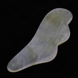 Maxbell Natural Hsiuyen Jade GuaSha Scraping Massage Board Tool for SPA Acupuncture