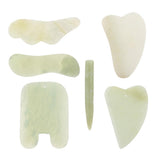 Maxbell Natural Hsiuyen Jade GuaSha Scraping Massage Board Tool for SPA Acupuncture