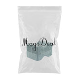 Maxbell Memory Foam Contour Leg Pillow Cushion for Hip Knee Back Relax Lake blue