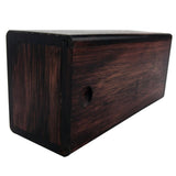 Max Handmade Bamboo Wood Sunglass Case Eyewear Eyeglass Glasses Box  Dark Wood