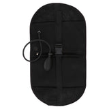 Maxbell Portable Inflatable Lumbar Support Cushion Back Massage Pillow Travel Black