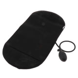 Maxbell Portable Inflatable Lumbar Support Cushion Back Massage Pillow Travel Black