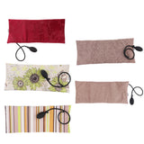 Maxbell Portable Air Inflatable Pillow Orthopedic Lumbar Brace Cushion Wine Red