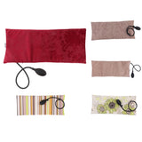 Maxbell Portable Air Inflatable Pillow Orthopedic Lumbar Brace Cushion Wine Red