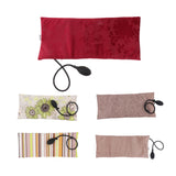 Maxbell Portable Air Inflatable Pillow Orthopedic Lumbar Brace Cushion Wine Red