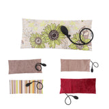 Maxbell Portable Air Inflatable Pillow Orthopedic Lumbar Brace Cushion Wine Red