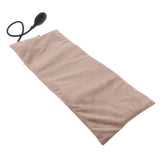 Maxbell Portable Air Inflatable Pillow Orthopedic Lumbar Brace Cushion Light Coffee