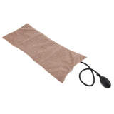 Maxbell Portable Air Inflatable Pillow Orthopedic Lumbar Brace Cushion Light Coffee