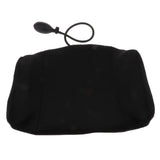 Maxbell Car Office Air Inflatable Lumbar Support Cushion Back Massag Pillow Black