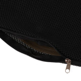 Maxbell Car Office Air Inflatable Lumbar Support Cushion Back Massag Pillow Black