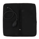 Maxbell Portable Compressible Inflatable Lumbar Pillow for Travel Car Office Black