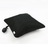Maxbell Portable Compressible Inflatable Lumbar Pillow for Travel Car Office Black