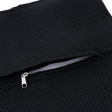 Maxbell Portable Compressible Inflatable Lumbar Pillow for Travel Car Office Black
