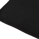 Maxbell Portable Compressible Inflatable Lumbar Pillow for Travel Car Office Black