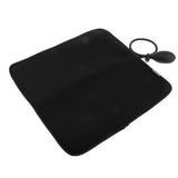 Maxbell Portable Compressible Inflatable Lumbar Pillow for Travel Car Office Black