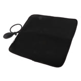 Maxbell Portable Compressible Inflatable Lumbar Pillow for Travel Car Office Black