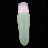 Maxbell 3 Pcs Silicone Mini Shampoo Sample Cosmetic Bottle Travel Container Green