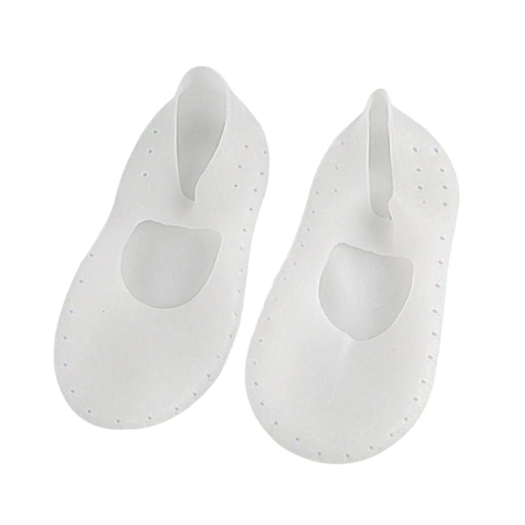 Maxbell Silicone Gel Moisturizing Sock Cracked  Foot Skin Care Protector Massager S