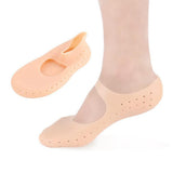 Maxbell 1 Pair Gel Women Men Moisturising Heel Cracked Foot Care Protectors Socks M
