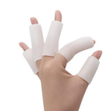 Maxbell 10pcs Silicone Gel Toe Finger Caps Covers Sleeves Tubes Skin Color