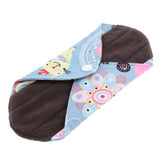 Maxbell Washable Bamboo Charcoal Fiber Menstrual Pad Reusable Sanitary Cloth Pad S