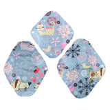 Maxbell Washable Bamboo Charcoal Fiber Menstrual Pad Reusable Sanitary Cloth Pad S