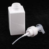 Max Empty Plastic Square Pump Bottle Jar Foam Dispenser for Liquid Lotion White