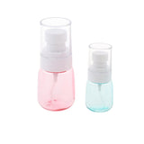 Max 5 Pieces Refillable PETG Fine Mist Sprayer Bottles for Travel Outdoors Pink