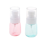 Max 5 Pieces Refillable PETG Fine Mist Sprayer Bottles for Travel Outdoors Pink