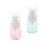 Max 5 Pieces Refillable PETG Fine Mist Sprayer Bottles for Travel Outdoors Pink