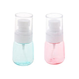 Max 5 Pieces Refillable PETG Fine Mist Sprayer Bottles for Travel Outdoors Pink