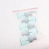 Max 5 Pieces Refillable PETG Fine Mist Sprayer Bottles for Travel Outdoors Blue