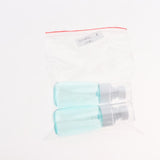 Max 2Pcs Makeup Pump Bottle Container Cosmetic Cream Lotion Bottles Blue