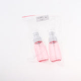 Max 2Pcs Makeup Pump Bottle Container Cosmetic Cream Lotion Bottles Pink