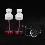 Max 2Pcs Makeup Pump Bottle Container Cosmetic Cream Lotion Bottles Pink