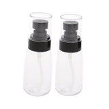 Max 2Pcs Makeup Pump Bottle Container Cosmetic Cream Lotion Bottles Clear Black