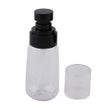 Max 2Pcs Makeup Pump Bottle Container Cosmetic Cream Lotion Bottles Clear Black