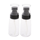 Max 2Pcs Makeup Pump Bottle Container Cosmetic Cream Lotion Bottles Clear Black