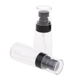 Max 2Pcs Makeup Pump Bottle Container Cosmetic Cream Lotion Bottles Clear Black