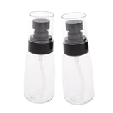 Max 2Pcs Makeup Pump Bottle Container Cosmetic Cream Lotion Bottles Clear Black