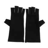 Max 1 Pair Men Women Cotton Compression Gloves Hands Arthritis Soreness Relief S
