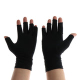 Max 1 Pair Men Women Cotton Compression Gloves Hands Arthritis Soreness Relief S